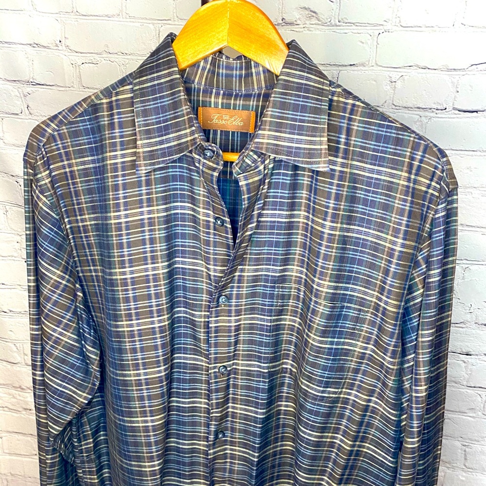 Tasso Elba, Medium, Brown/Blue
